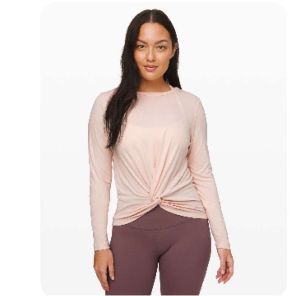 Lululemon Crescent Long Sleeve *Cupro Rib
Holistic White
Size 10